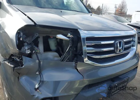 2013 Honda Pilot Ex-L from USA, damaged, VIN 5FNYF4H75DB039278